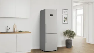 Bosch Serie 4 KGN367ICT Koel-vriescombinatie RVS