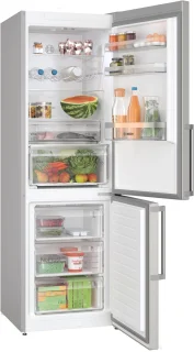 Bosch Serie 4 KGN367ICT Koel-vriescombinatie RVS