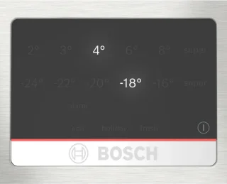 Bosch Serie 4 KGN367ICT Koel-vriescombinatie RVS