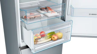 Bosch Serie 4 KGN36VLED Koelvriescombinatie Roestvrijstaal