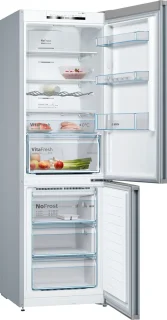 Bosch Serie 4 KGN36VLED Koelvriescombinatie Roestvrijstaal