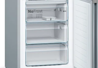 Bosch Serie 4 KGN36VLED Koelvriescombinatie Roestvrijstaal