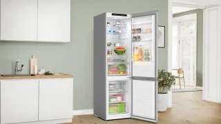 Bosch Serie 4 KGN392I1F Koel-vriescombinatie RVS