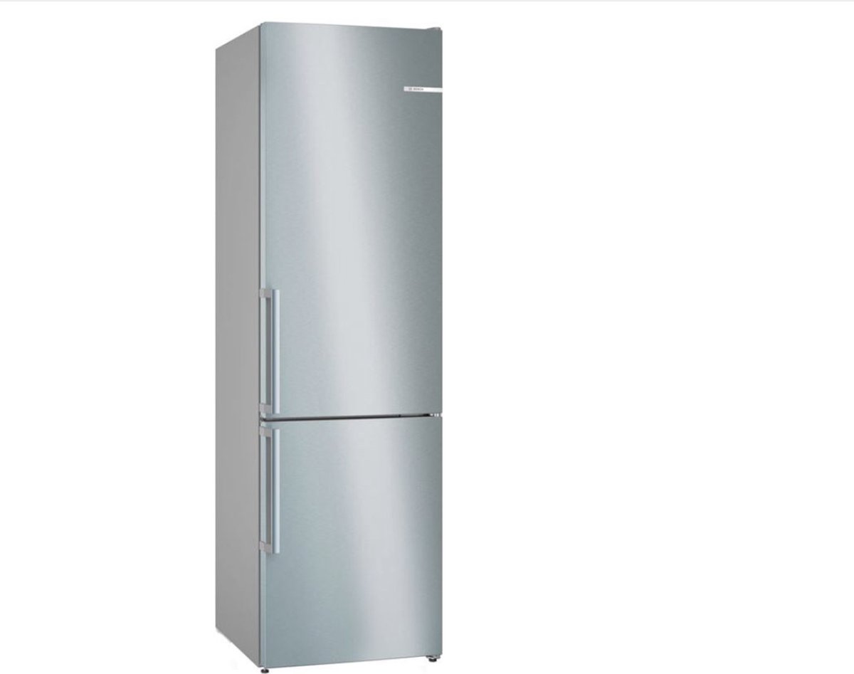 De Bosch Serie 4 KGN392IDT koel-vriescombinatie zilver in één oogopslag