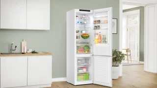 Bosch Serie 4 KGN392WCF Koel-vriescombinatie Wit