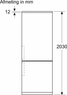 Bosch Serie 4 KGN39VXCT Koel-vriescombinatie Zwart