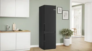 Bosch Serie 4 KGN39VXCT Koel-vriescombinatie Zwart
