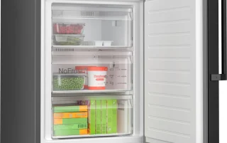 Bosch Serie 4 KGN39VXCT Koel-vriescombinatie Zwart