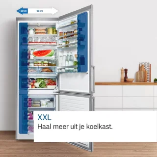 Bosch Serie 4 KGN492IDF Koelvriescombinatie Roestvrijstaal