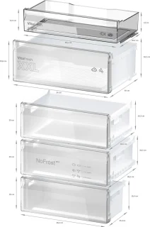 Bosch Serie 4 KGN492IDF Koelvriescombinatie Roestvrijstaal