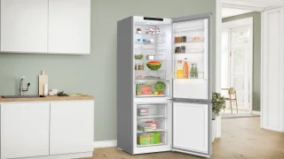 Bosch Serie 4 KGN492LDF Koel-vriescombinatie RVS