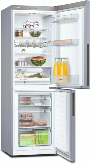 Bosch Serie 4 KGV33VLEA Koel-vriescombinatie RVS