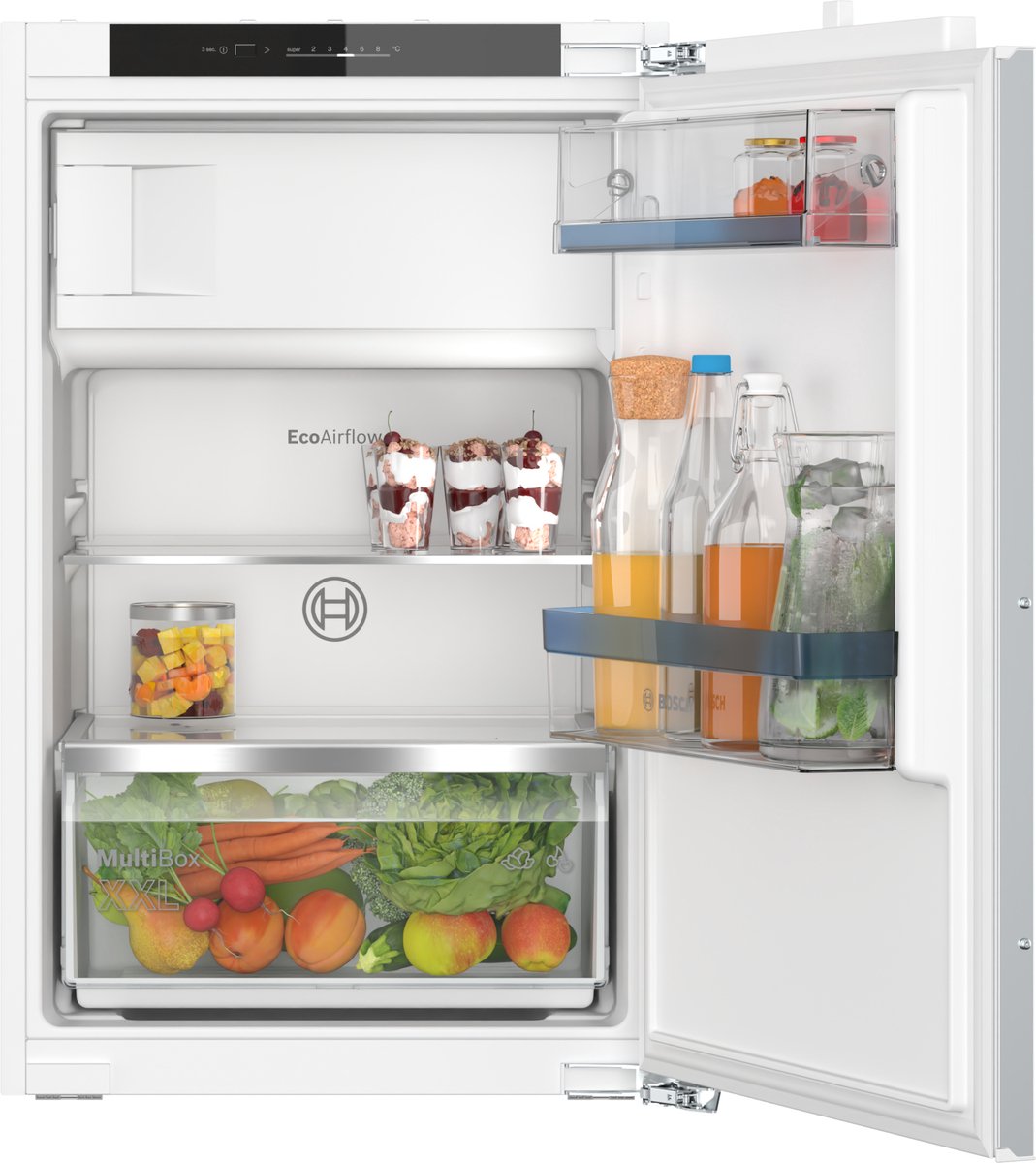 De Bosch Serie 4 KIL22VFE0 Inbouwkoelkast in één oogopslag