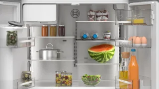 Bosch Serie 6 KFD96APEA Amerikaanse koelkast RVS