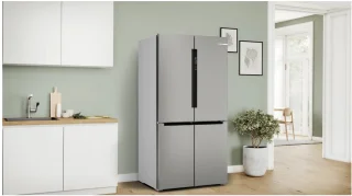 Bosch Serie 6 KFD96APEA Amerikaanse koelkast RVS