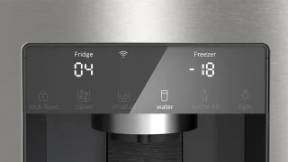Bosch Serie 6 KFD96APEA Amerikaanse koelkast RVS