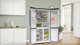 Bosch Serie 6 KFN96APEA Amerikaanse koelkast RVS