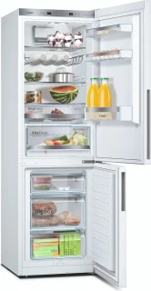 Bosch Serie 6 KGE36AWCA Koel-vriescombinatie Wit
