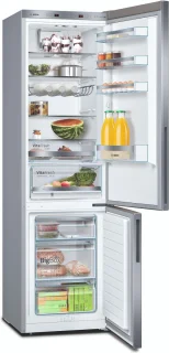 Bosch Serie 6 KGE39ALCA koel-vriescombinatie RVS