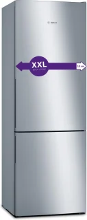 Bosch Serie 6 KGE49AICA Koel-vriescombinatie RVS
