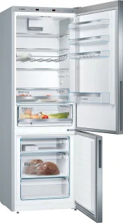 Bosch Serie 6 KGE49AICA Koel-vriescombinatie RVS