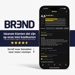 BREND BR-2227 Mini Koelkast Tafelmodel
