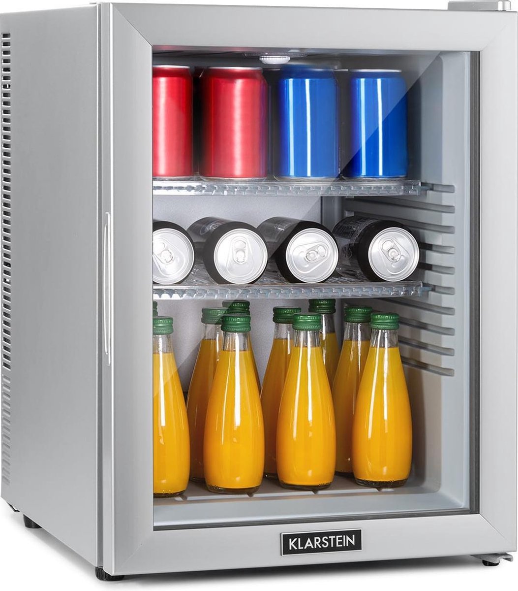 De Brooklyn 42 Mini-koelkast met glazen deur in één oogopslag