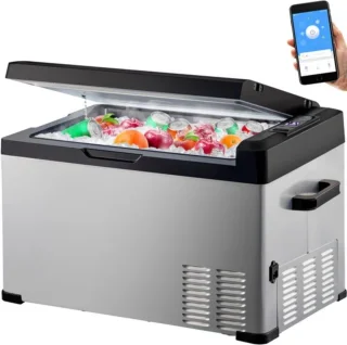 Camping Koelkast Auto 12V 32Qt Draagbare Koelbox Vriezer