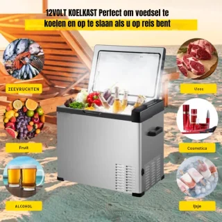 Camping Koelkast Auto 12V 32Qt Draagbare Koelbox Vriezer