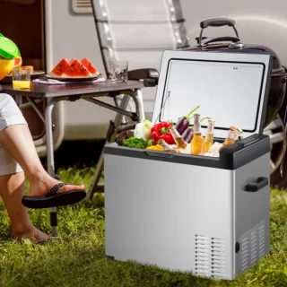 Camping Koelkast Auto 12V 32Qt Draagbare Koelbox Vriezer