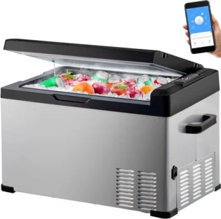 Camping Koelkast Auto 12V 32Qt Draagbare Koelbox Vriezer