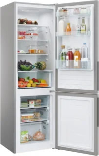 Candy City Combi CCT3L517ES vrijstaande koel-vriescombinatie