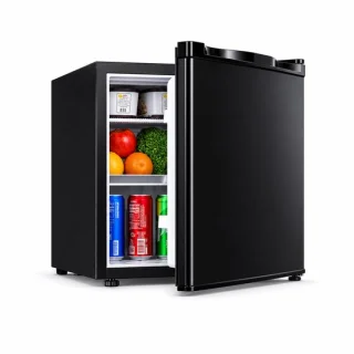 Celestul mini koelkast 46L met vriesvak - zwart