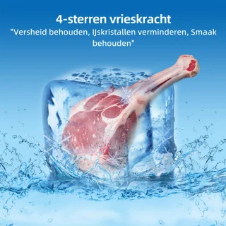 CHiQ CBM260LC Koel-vriescombinatie Donker RVS 262L