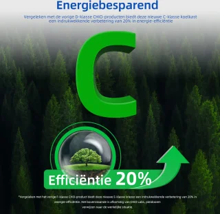 CHiQ CTT107BC Tafelmodel Koelkast 107L Zwart