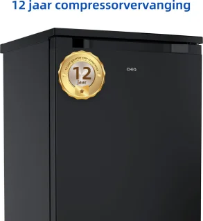 CHiQ CTT107BC Tafelmodel Koelkast 107L Zwart