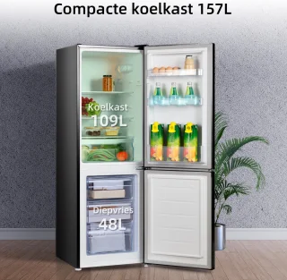 CHiQ FBM157L42 Koel-vriescombinatie 157L