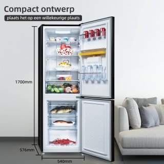 CHiQ FBM228NE4DE Koel-vriescombinatie 231L