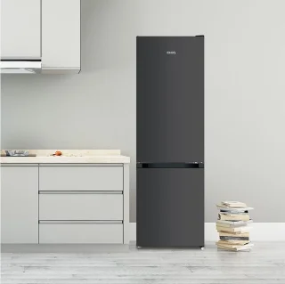 CHiQ FBM260L Koel-vriescombinatie 262L Donker RVS
