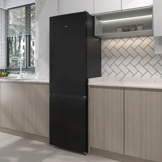 CHiQ FBM260L Koel-vriescombinatie 262L Donker RVS