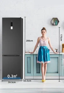 CHiQ FBM351NEI42 Koel-vriescombinatie 356L
