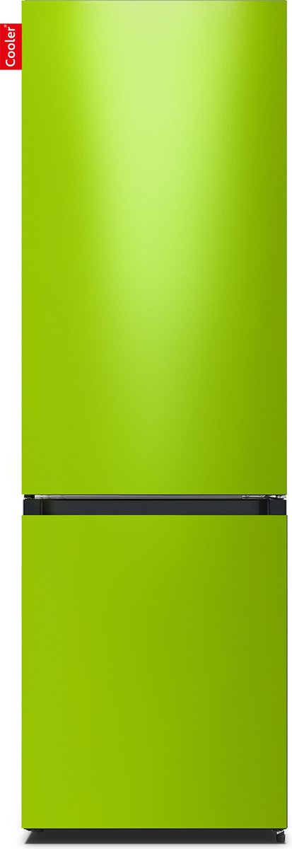 COOLER LARGECOMBI-ALGRE Combi Bottom Koelkast Light Green