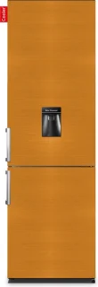 COOLER LARGEH2O-ABRO Combi Bottom Koelkast 262L Brushed Bronze