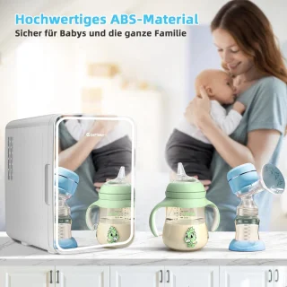 COSTWAY Draagbare mini koelkast 10 L