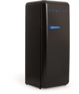 CREATE FRIDGE RETRO 281L Zwart