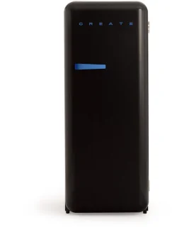 CREATE FRIDGE RETRO 281L Zwart