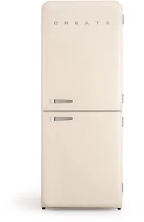 CREATE FRIDGE RETRO COMBI 401 L koelkast