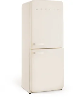 CREATE FRIDGE RETRO COMBI 401 L koelkast