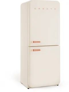 CREATE FRIDGE RETRO COMBI 401 L koelkast