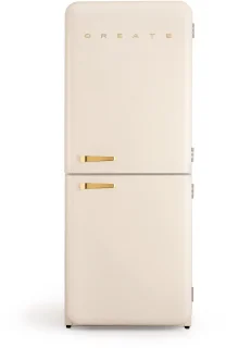 CREATE FRIDGE RETRO COMBI 401 L koelkast